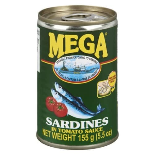 Sardynki w sosie pomidorowym Mega 155 G