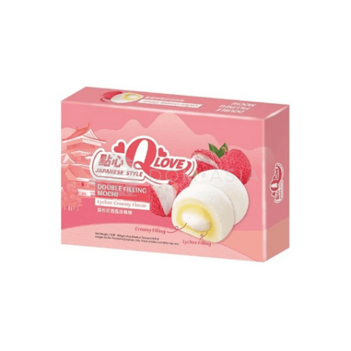 Mochi z podwójnym nadzieniem kremowym o smaku liczi TAIWAN DESSERT 180g