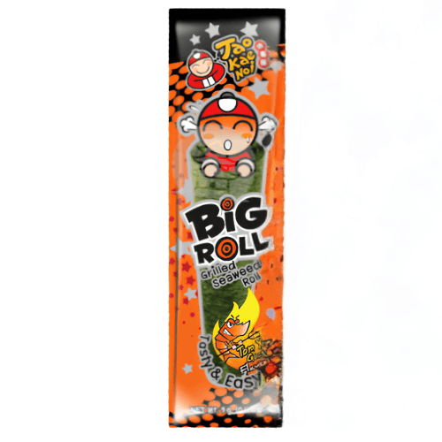 Grillowane rolki wodorostów o smaku Tomyum TAOKAENOI 3g x 6szt/ op