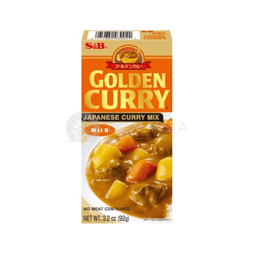Japońskie Golden Curry łagodne S&B 92g