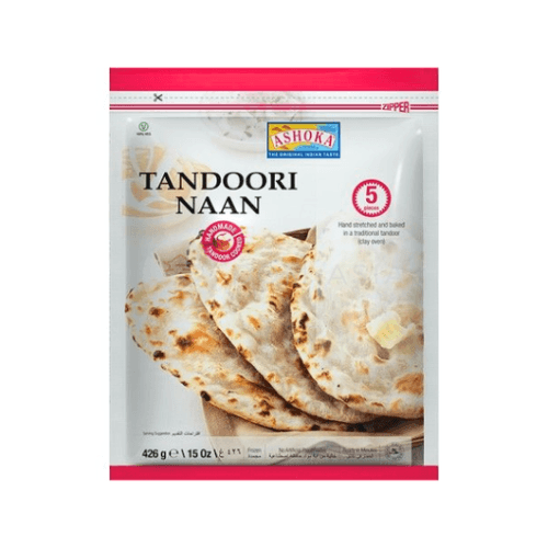 Chleb naan pieczony w piecu tandoori ASHOKA 426g