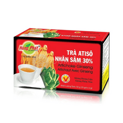 Herbata z żeń-szeniem i karczochem HUNG PHAT 50g