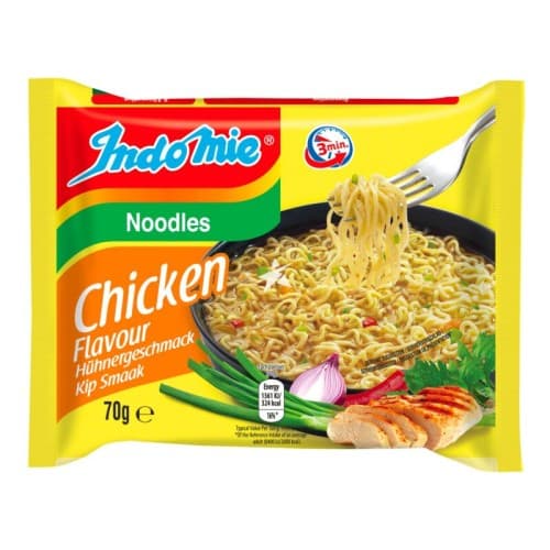 Zupka błyskawiczna o smaku kurczaka INDOMIE 70g