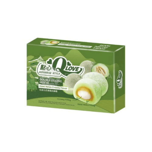 Mochi z podwójnym nadzieniem kremowym o smaku Hami melon TAIWAN DESSERT 180g