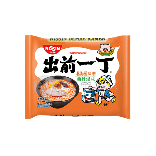 Zupa błyskawiczna ramen o smaku Hokkaido miso tonkotsu NISSIN 100g