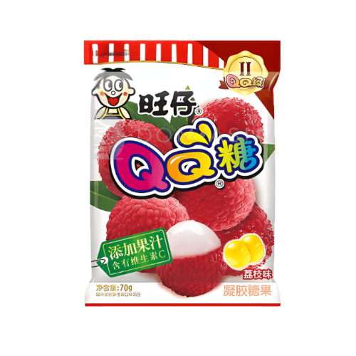 Żelki o smaku liczi WANT WANT 70g