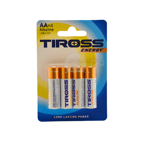Baterie alkaliczne AA TIROSS