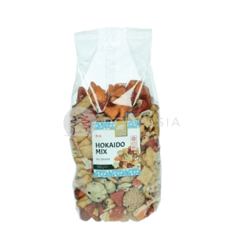 Krakersy Ryżowe Hokkaido Mix GOLDEN TURTLE 350g