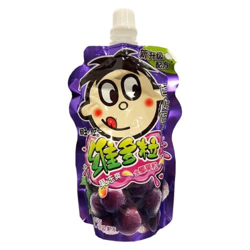 Galaretka o smaku winogronowym WANT WANT 150g