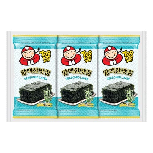 Wodorosty o smaku oryginalnym TAO KAE NOI 4g x 3szt/ op