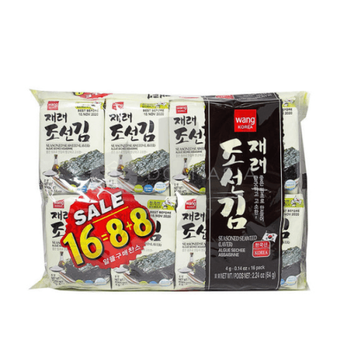 Snack z wodorostów WANG 4g x 16szt/ op
