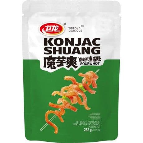 Weilong Konjac Shuang Sour & Hot (252g)