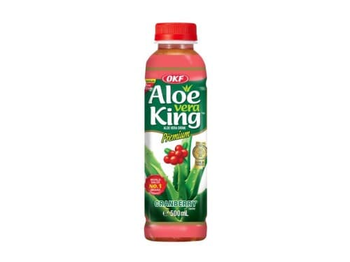 Napój aloesowy o smaku żurawinowym OKF 500 ml