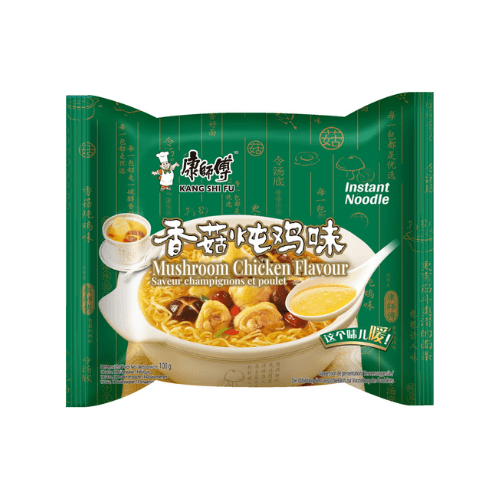 Makaron instant o smaku grzybów i kurczaka KANG SHI FU 100g