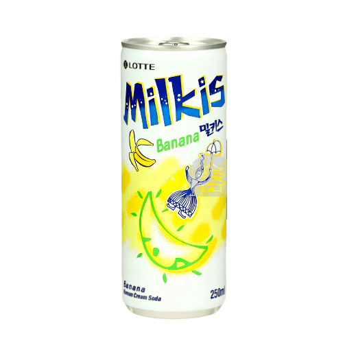 Napój Milkis o smaku bananowym LOTTE 250ml