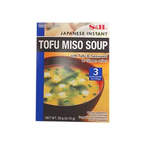 Zupa Miso z tofu Instant S&B 30g