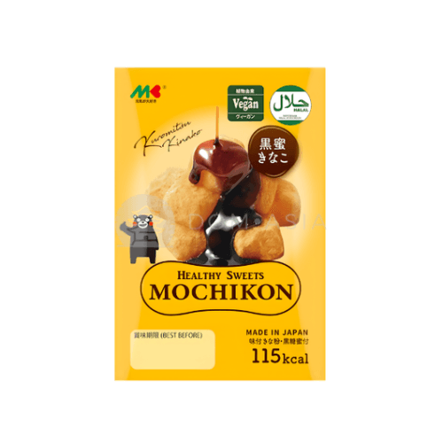 Mochi Kon o smaku o smaku syropu z czarnego cukru i prażonej mąki sojowej MARUKIN 118g