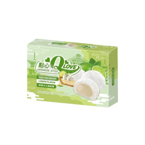 Mochi o smaku cytrynowym z kremem budyniowym TAIWAN DESSERT 168g