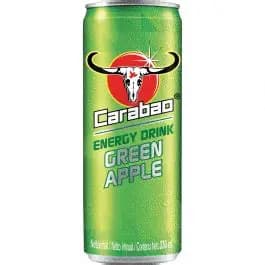 Gazowany napój energetyczny o smaku jabłka CARABAO 330ml