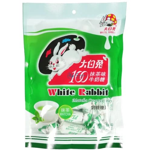 Chińskie cukierki mleczne o smaku Creamy Matcha 150g