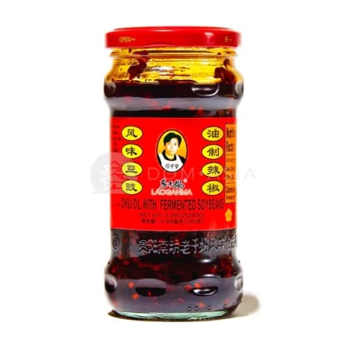Czarna fasola w oleju chili LAOGANMA 280g