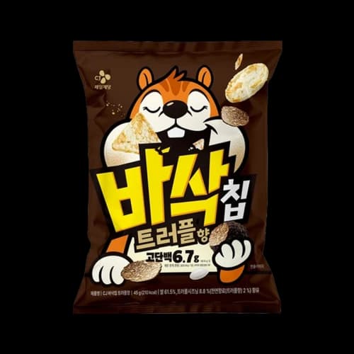 Chipsy Wysokobiałkowe o Smaku Trufli BIBIGO 45g