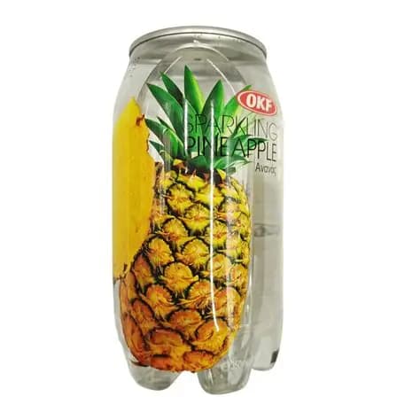 Napój gazowana o smaku ananasowym OKF 350ml