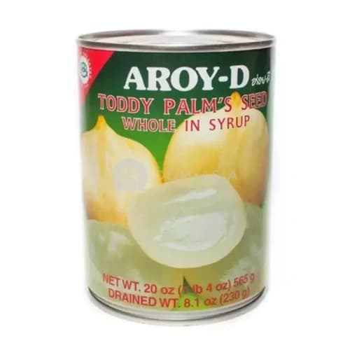 Plasterki nasion palmy w syropie AROY-D 565g